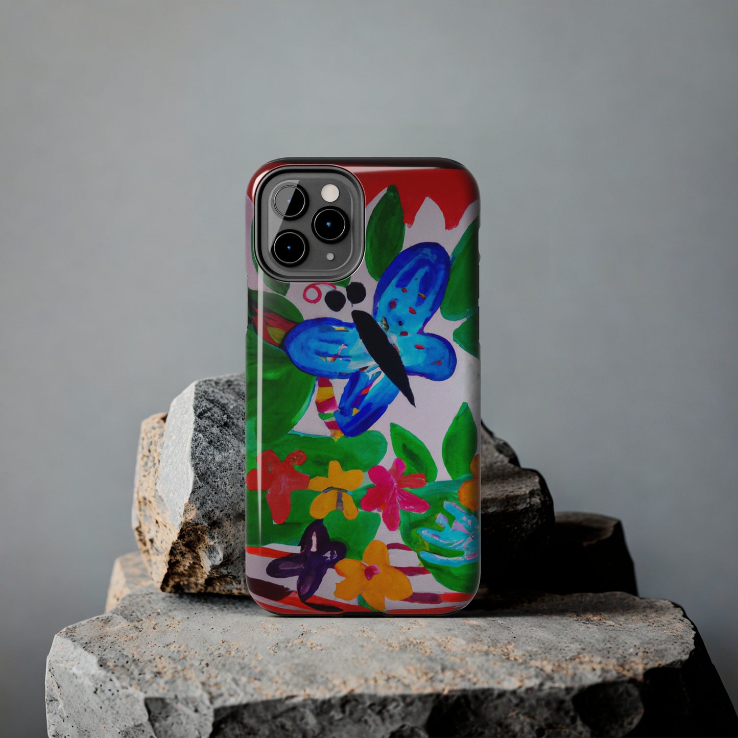 Tough Case-Mate iPhone Case Ft. Watercolor Butterfly