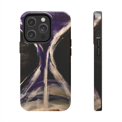 Tough Case-Mate iPhone Case Ft. Purple Hourglass