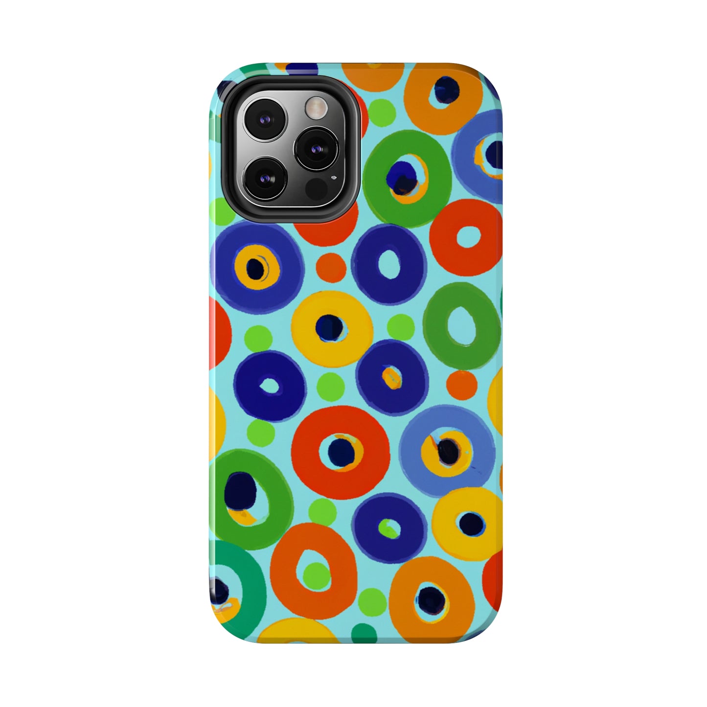 Tough Case-Mate iPhone Case Ft. Vivid Circles