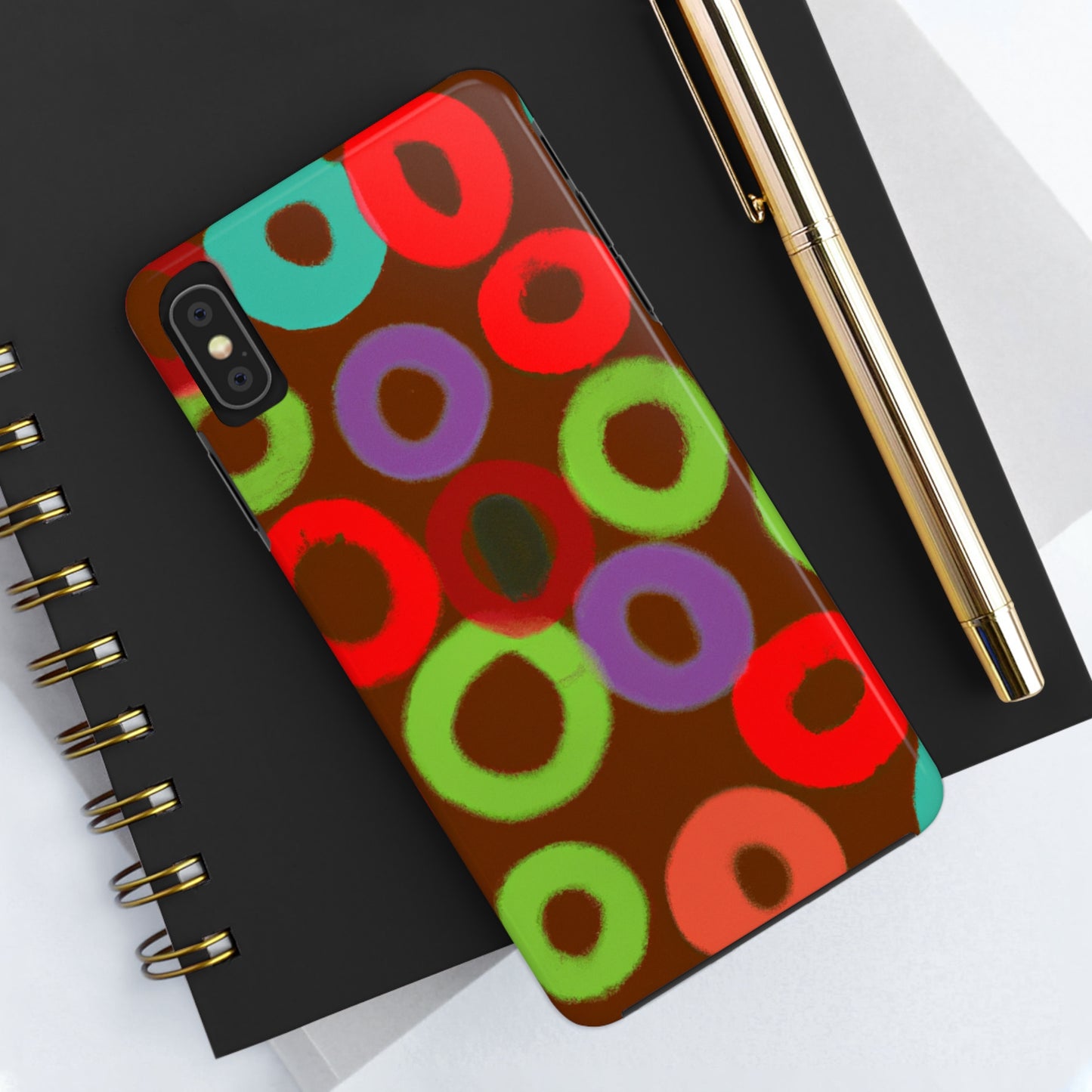 Tough Case-Mate iPhone Case Ft. Fruity Circles