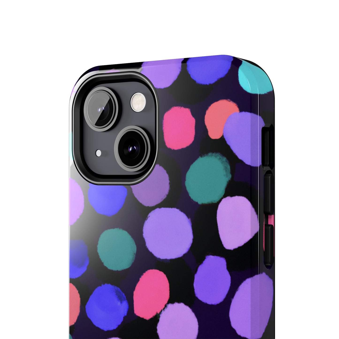 Tough Case-Mate iPhone Case Ft. Purple Dots