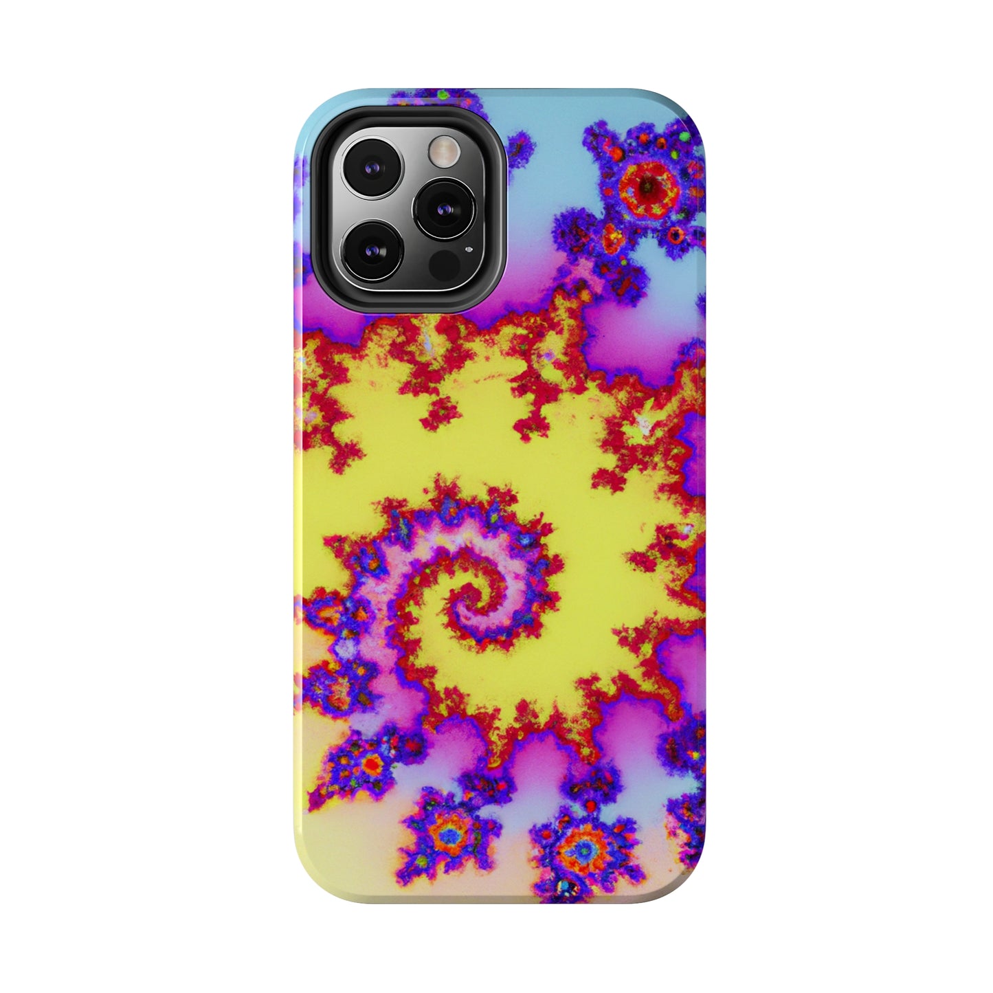 Tough Case-Mate iPhone Case Ft. Tie Dye Fractal