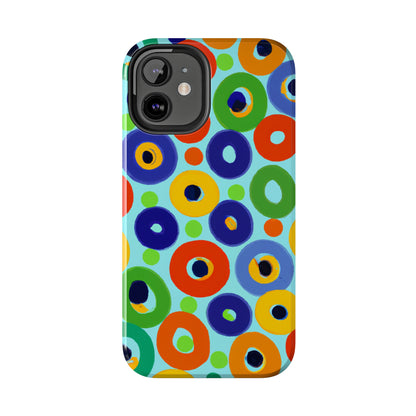 Tough Case-Mate iPhone Case Ft. Vivid Circles