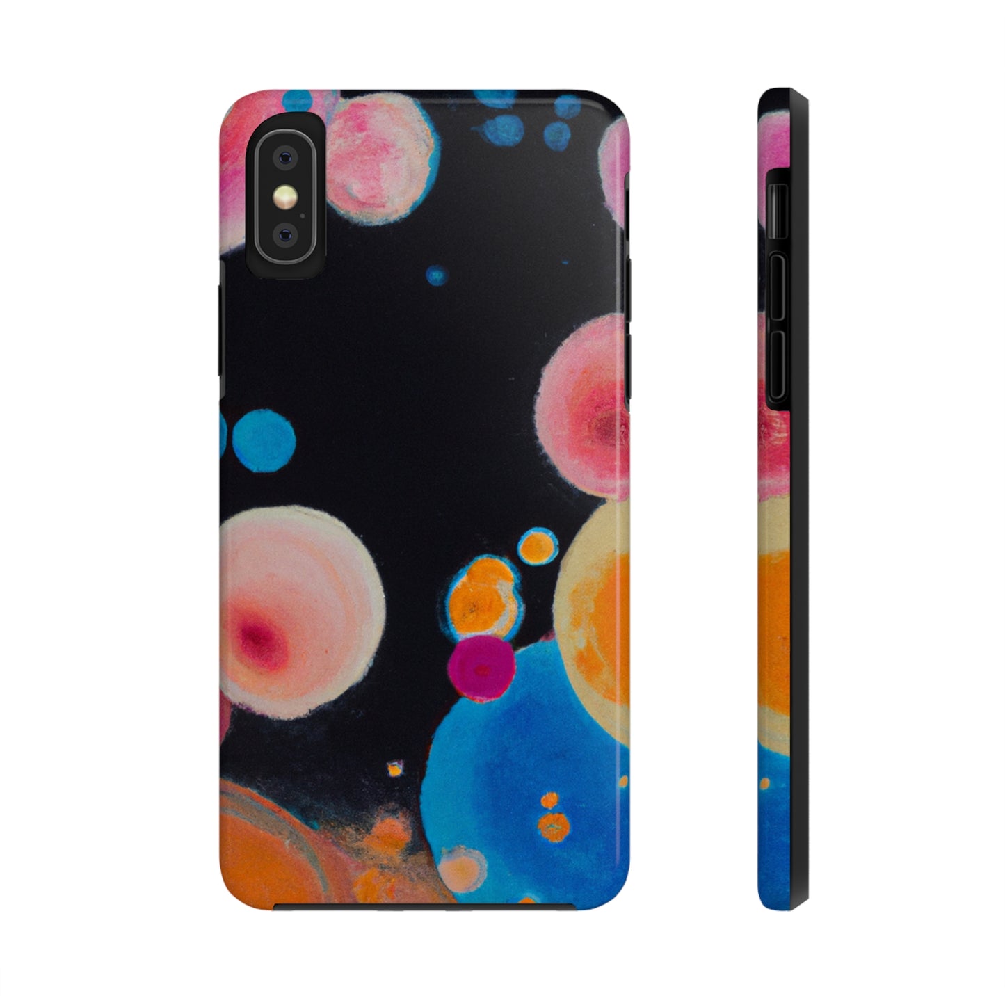 Tough Apple iPhone Cases Ft. Rising Bubbles