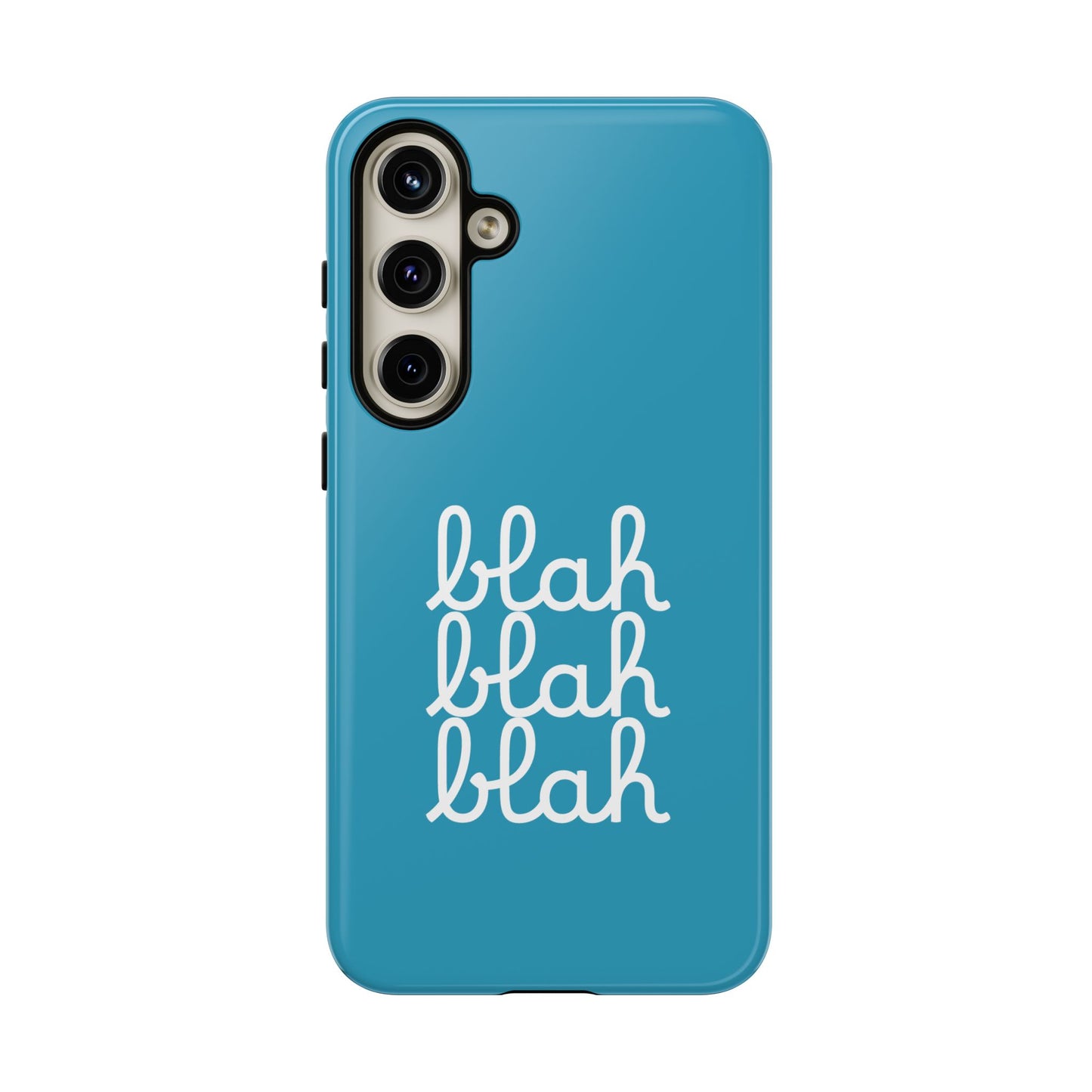 Tough Phone Case Ft. blahblahblah Turquoise