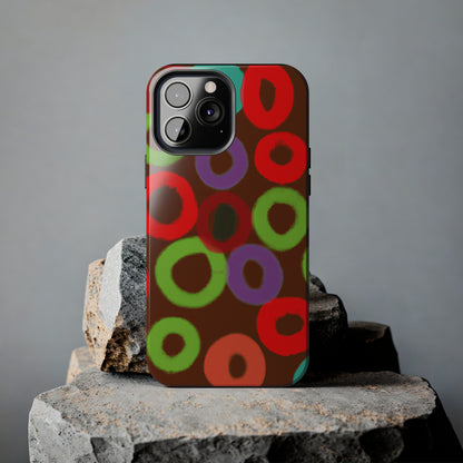 Tough Case-Mate iPhone Case Ft. Fruity Circles