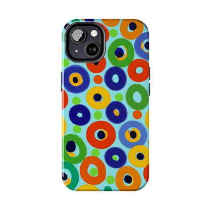 Tough Case-Mate iPhone Case Ft. Vivid Circles