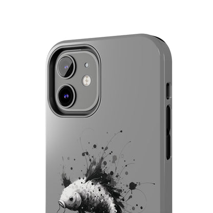 ToughDrop Apple iPhone Case Ft. Ink Blot Koi