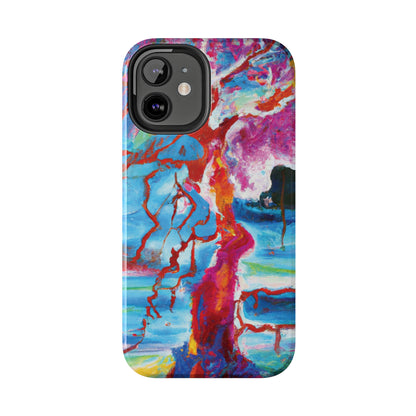 Tough Apple iPhone Cases Ft. Abstract Spirit Tree