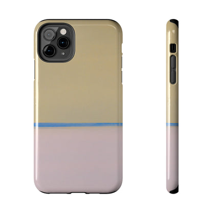 Strong Apple iPhone Case Ft. Minimal Thin Stripe