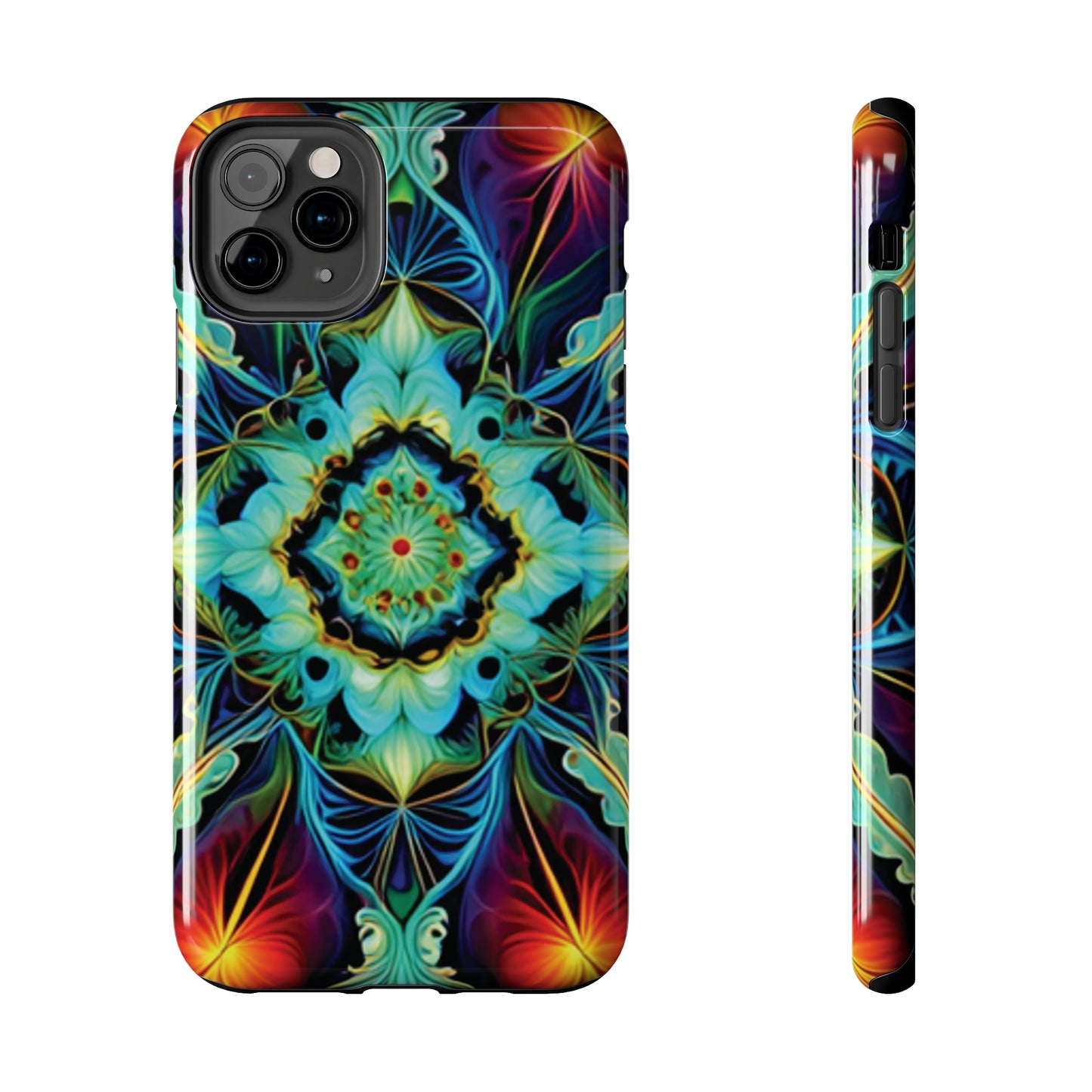 Strong Apple iPhone Case Ft. Leaf Fractal