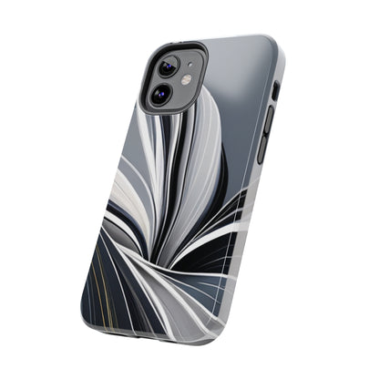 Strong Apple iPhone Cases Ft. Black and White Abstract Sail