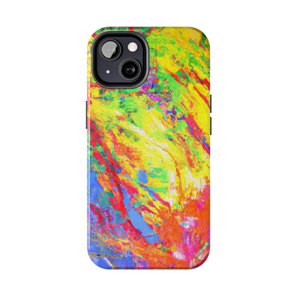 Tough Apple iPhone Cases Ft. Abstract Sherbet