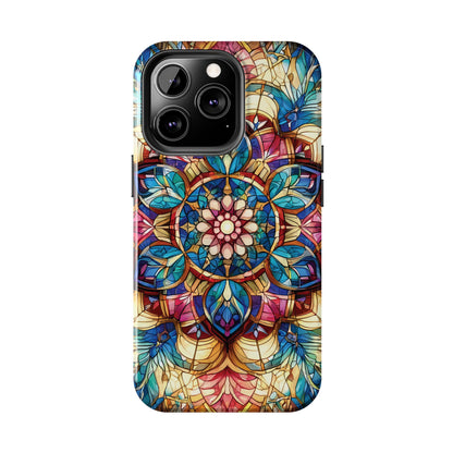 ToughDrop Apple iPhone Case Ft. Stained Glass Fractal