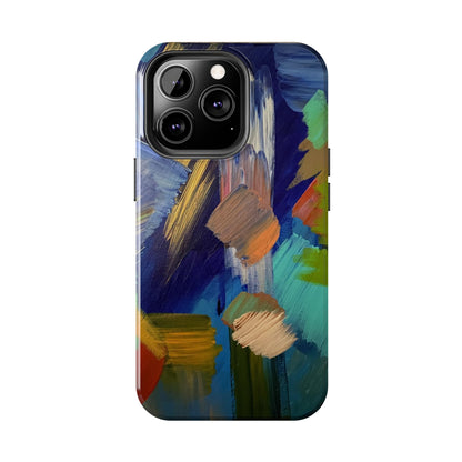 Tough Case-Mate iPhone Case Ft. Abstract Blue