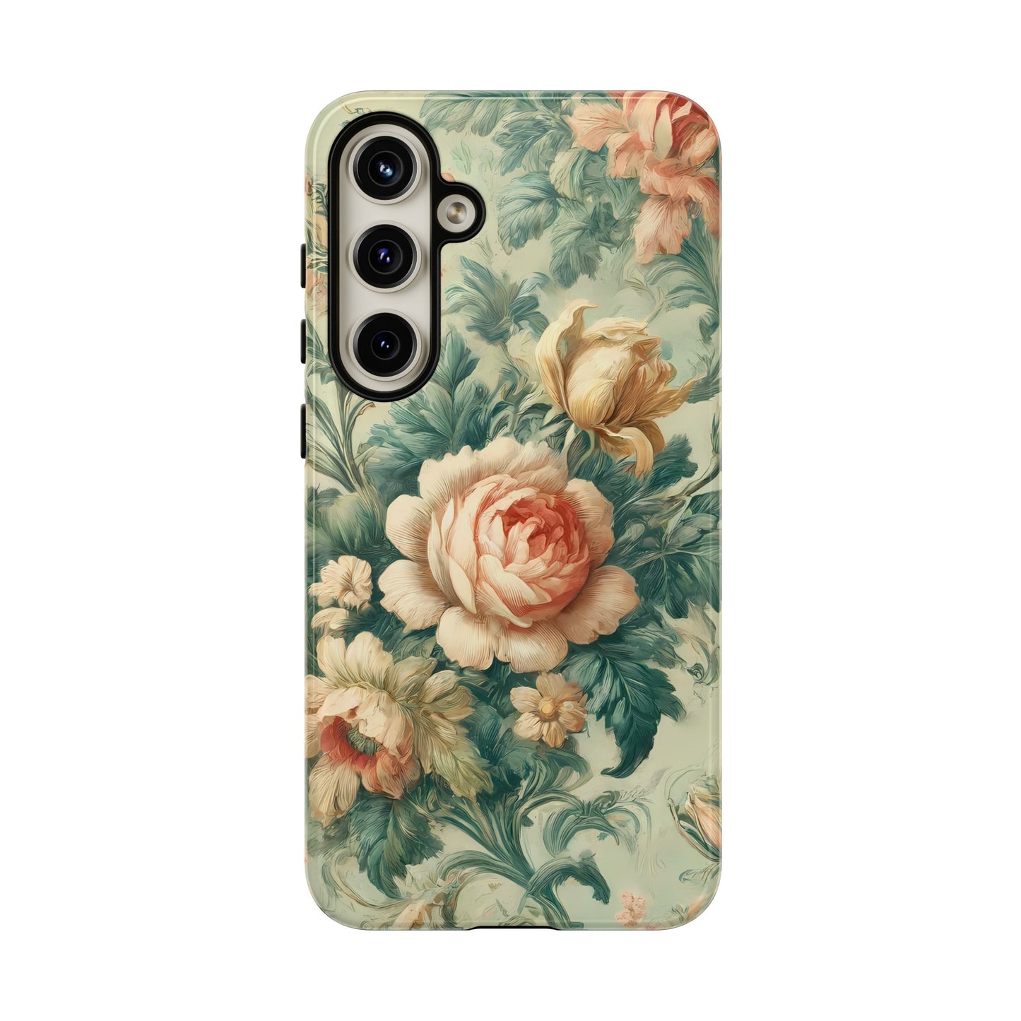 Tough Phone Case Ft. Cottagecore Rose