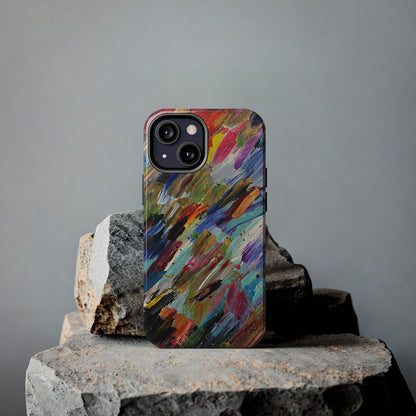 Tough Case-Mate iPhone Case Ft. Abstract Acrylic Feathers