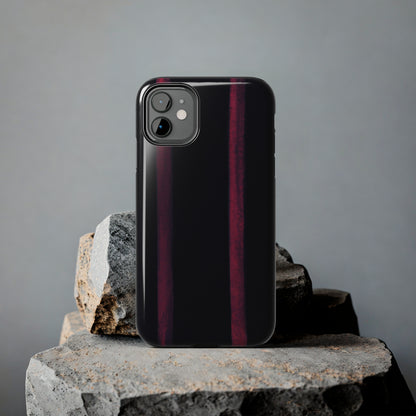 Tough Apple iPhone Cases Ft. Dark Stripes