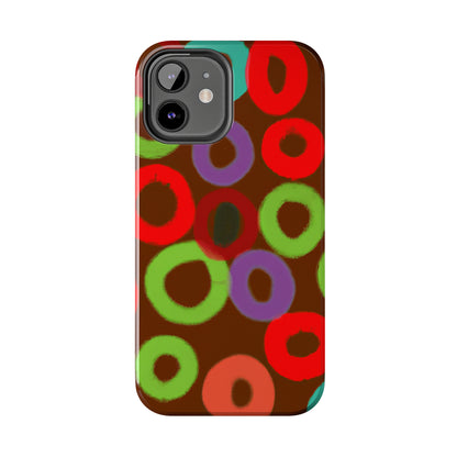 Tough Case-Mate iPhone Case Ft. Fruity Circles