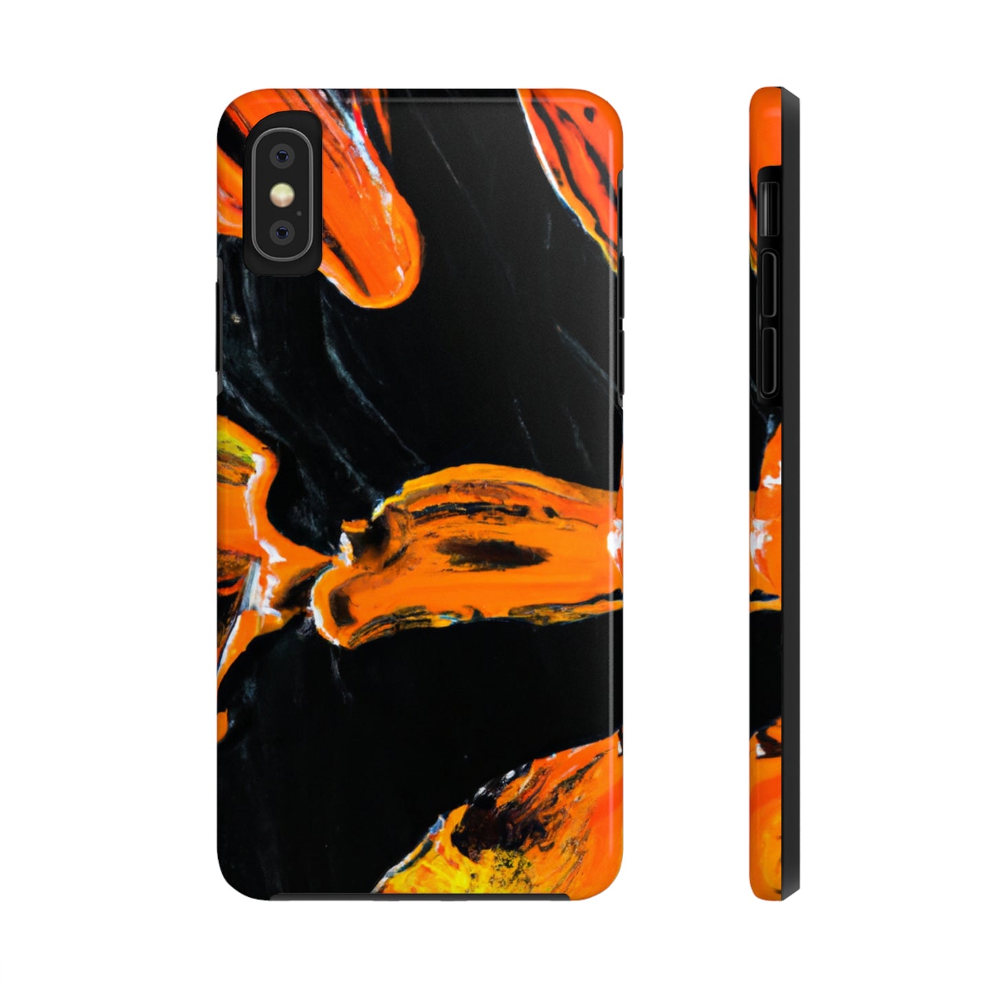 Tough Apple iPhone Cases Ft. Abstract Dark Halloween