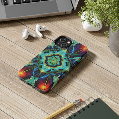 Strong Apple iPhone Case Ft. Leaf Fractal