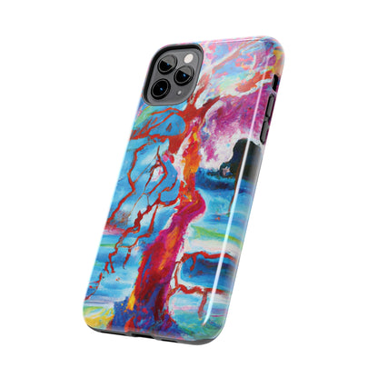 Tough Apple iPhone Cases Ft. Abstract Spirit Tree