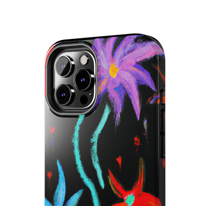 Tough Case-Mate iPhone Case Ft. Abstract Flowers