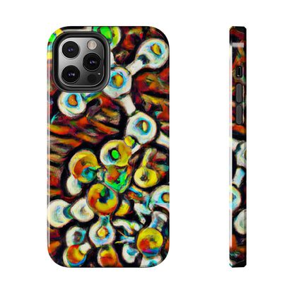 Apple iPhone Case Ft. Abstract Molecule
