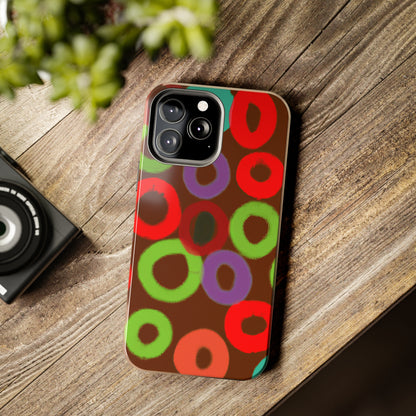 Tough Case-Mate iPhone Case Ft. Fruity Circles