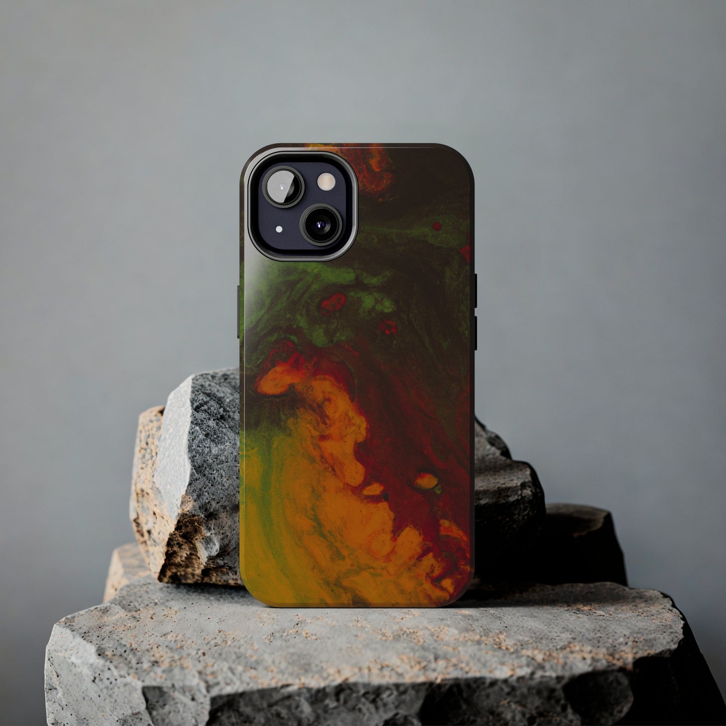 Tough Apple iPhone Case Ft. Abstract Gas Giant