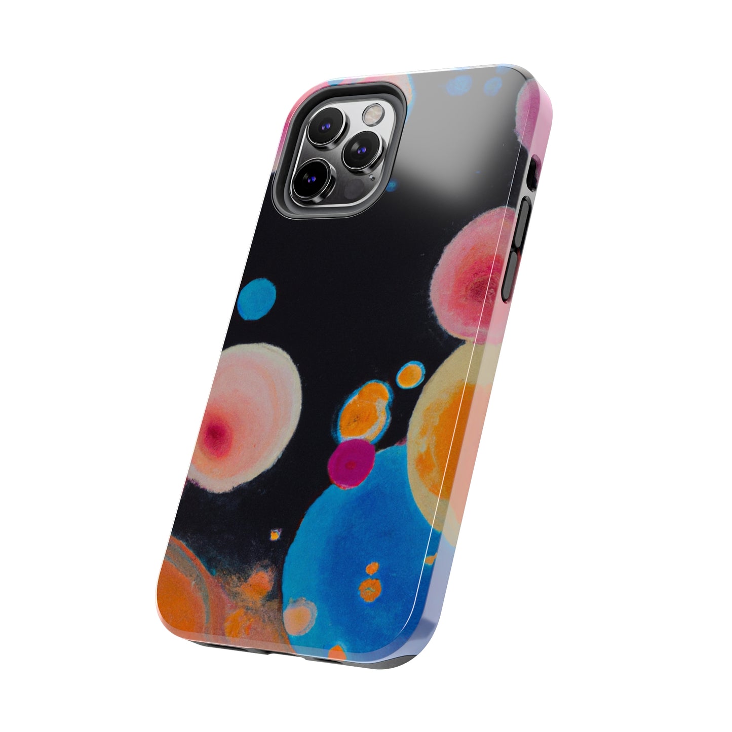 Tough Apple iPhone Cases Ft. Rising Bubbles