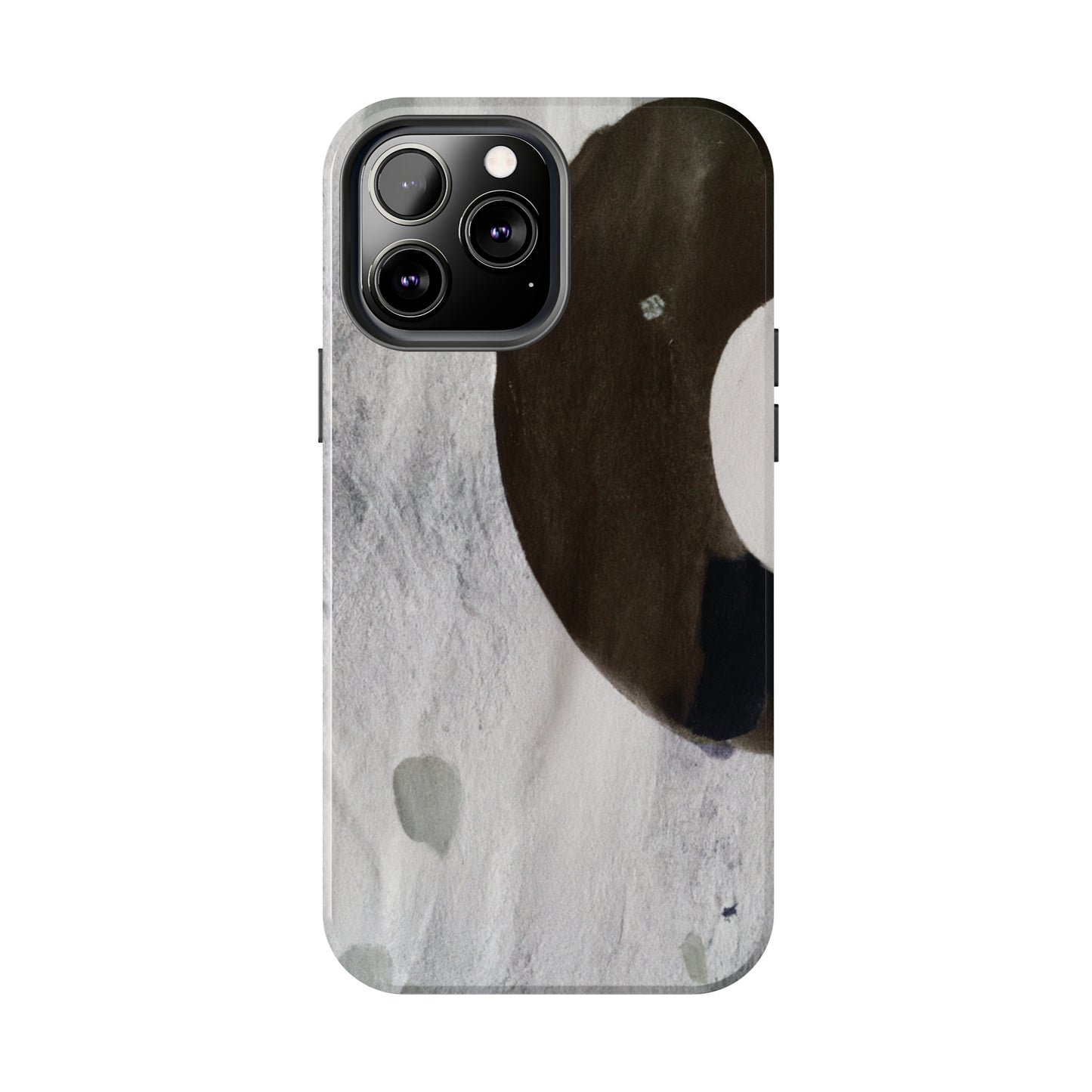 Strong Apple iPhone Case Ft. Abstract Half Circle