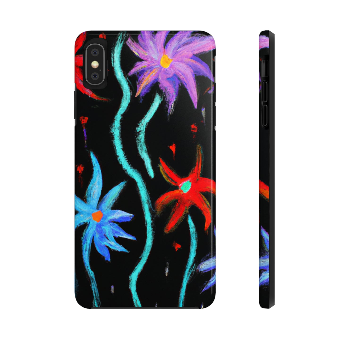 Tough Case-Mate iPhone Case Ft. Abstract Flowers