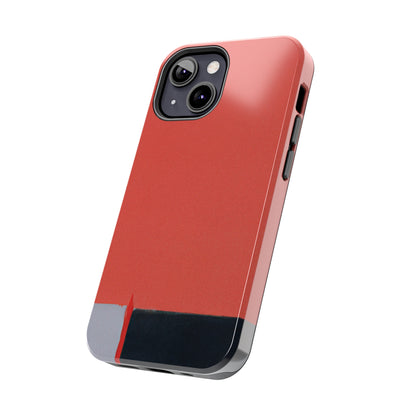 Strong Apple iPhone Case Ft. Minimal Orange