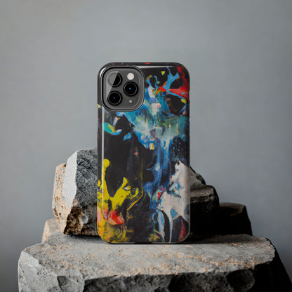 Tough Case-Mate iPhone Case Ft. Blue Splat