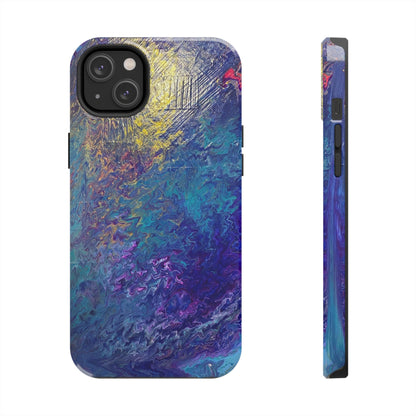 Tough Case-Mate iPhone Cases Ft. Abstract Blue Waterfall