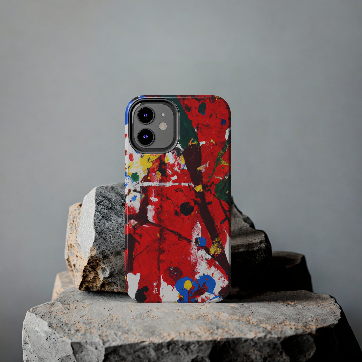 Tough Case-Mate iPhone Case Ft. Fractured Red