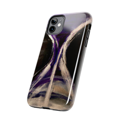 Tough Case-Mate iPhone Case Ft. Purple Hourglass