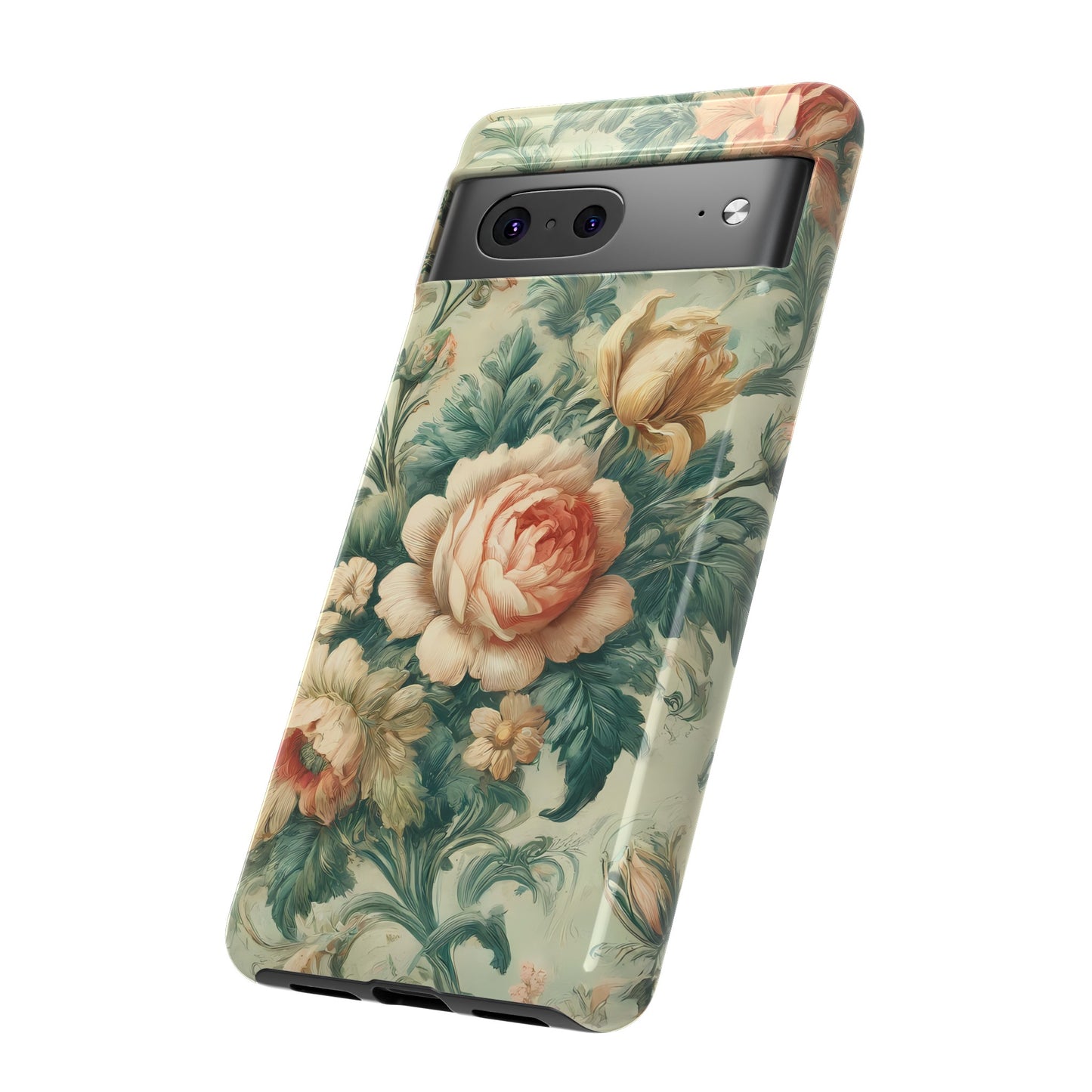 Tough Phone Case Ft. Cottagecore Rose