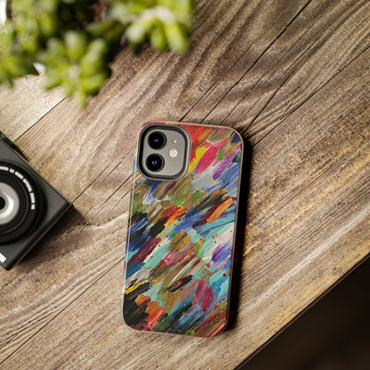 Tough Case-Mate iPhone Case Ft. Abstract Acrylic Feathers