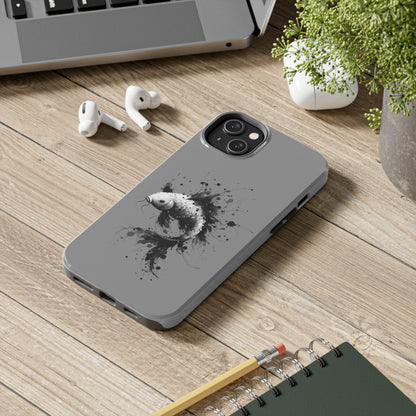 ToughDrop Apple iPhone Case Ft. Ink Blot Koi