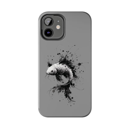 ToughDrop Apple iPhone Case Ft. Ink Blot Koi