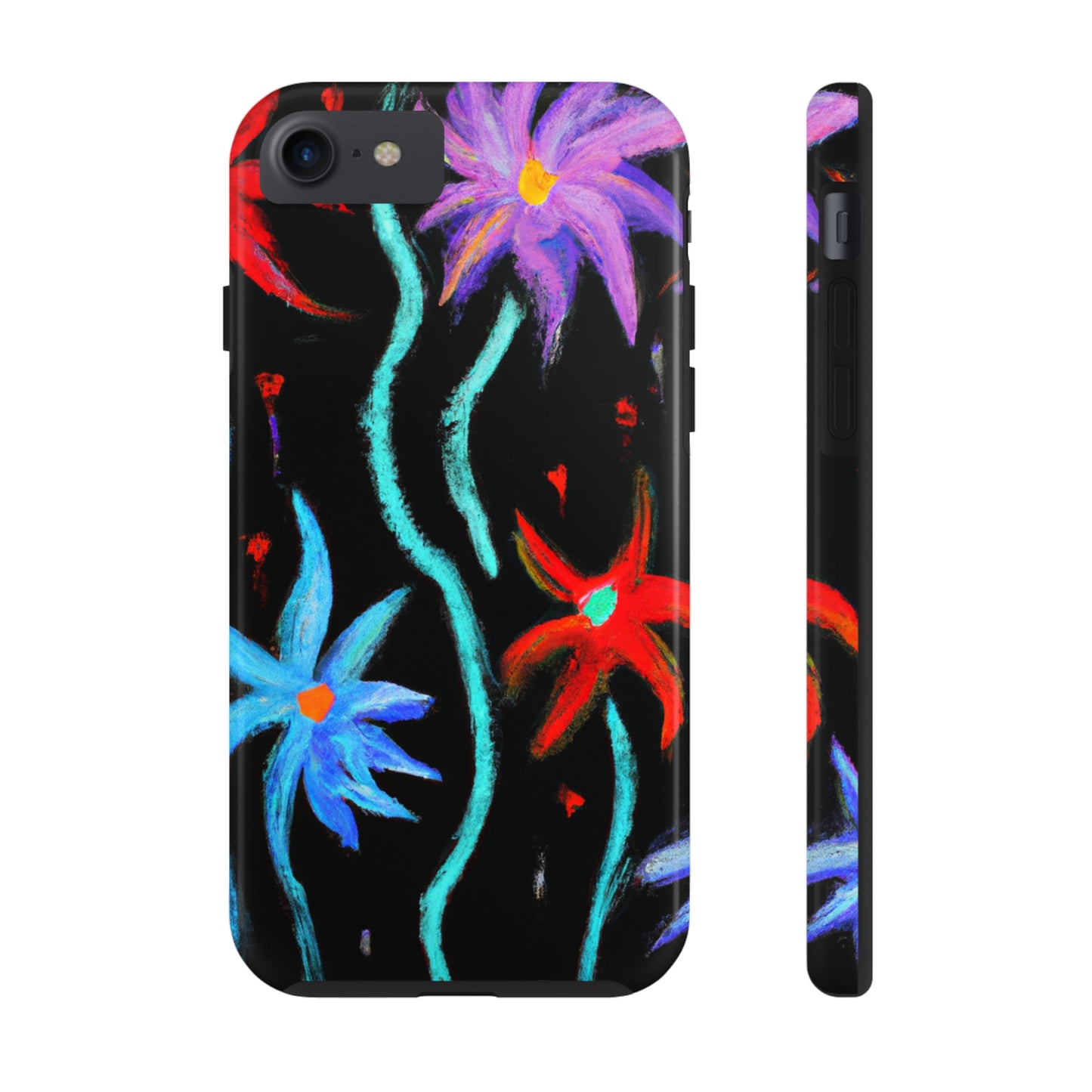 Tough Case-Mate iPhone Case Ft. Abstract Flowers