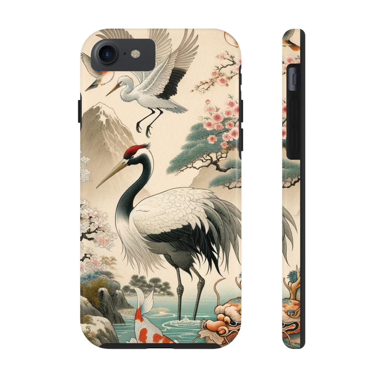 ToughDrop Apple iPhone Case Ft. Spirit Crane