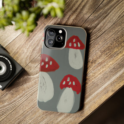 Tough Apple iPhone Cases Ft. Acrylic Mushrooms