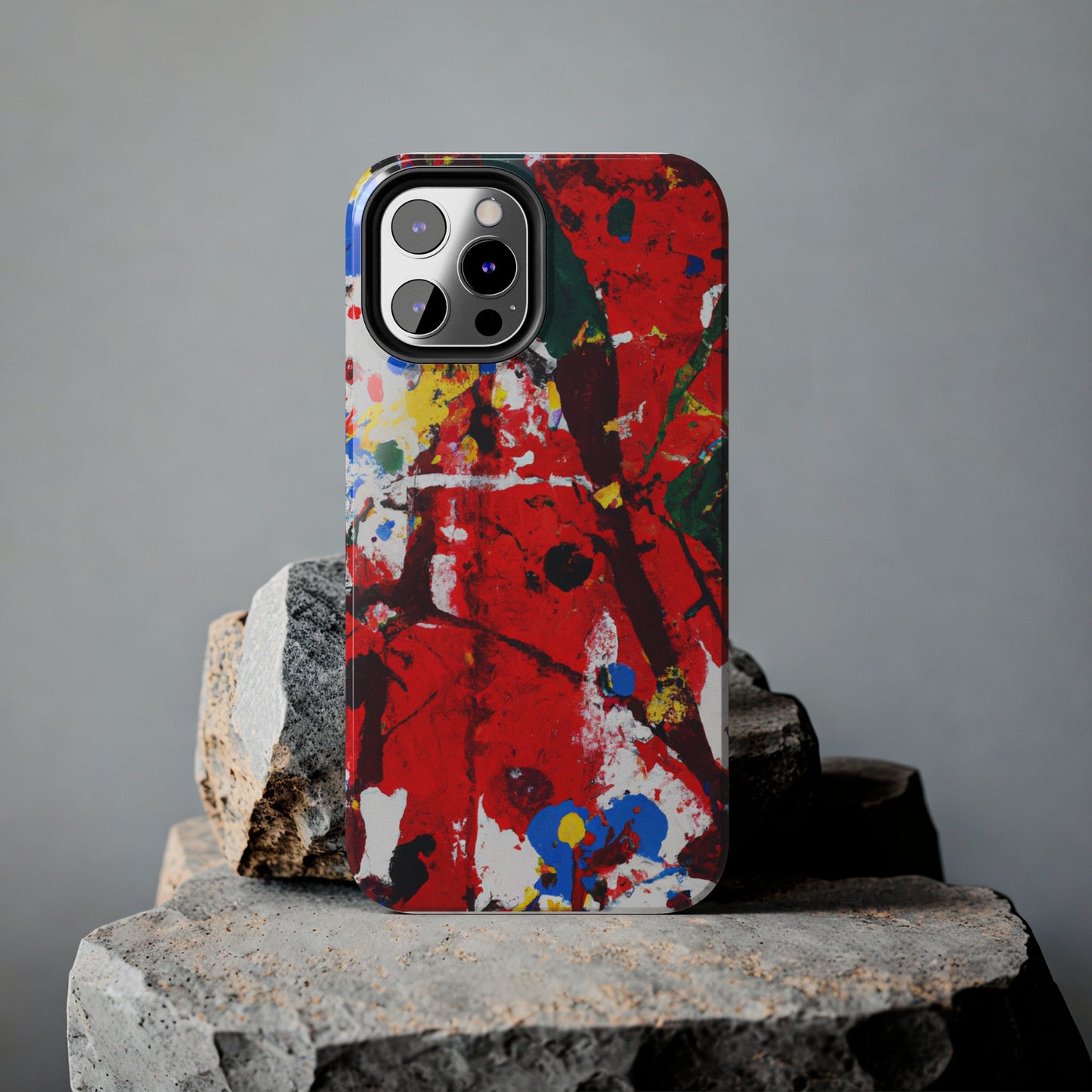 Tough Case-Mate iPhone Case Ft. Fractured Red