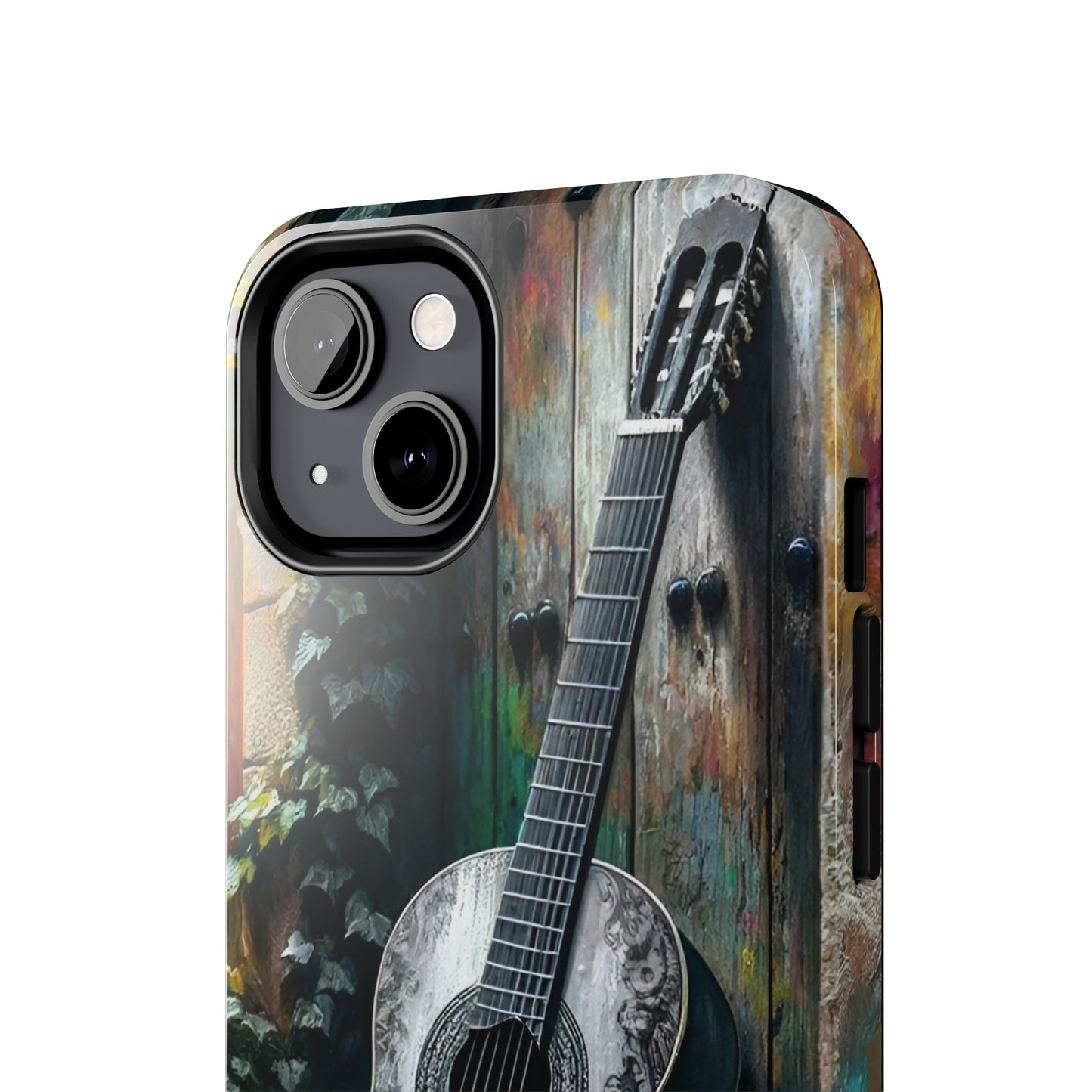 ToughDrop Apple iPhone Case Ft. Greyscale Guitar