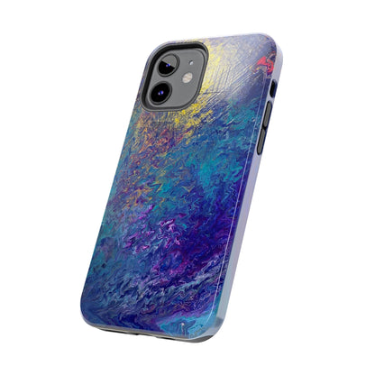 Tough Case-Mate iPhone Cases Ft. Abstract Blue Waterfall