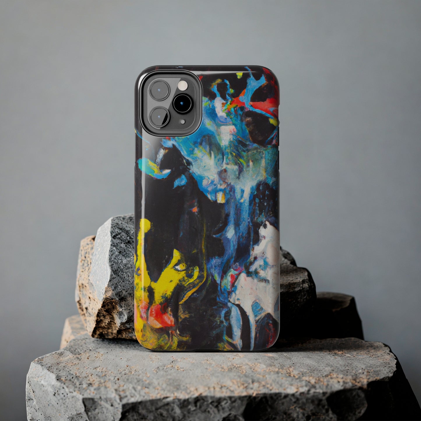 Tough Case-Mate iPhone Case Ft. Blue Splat