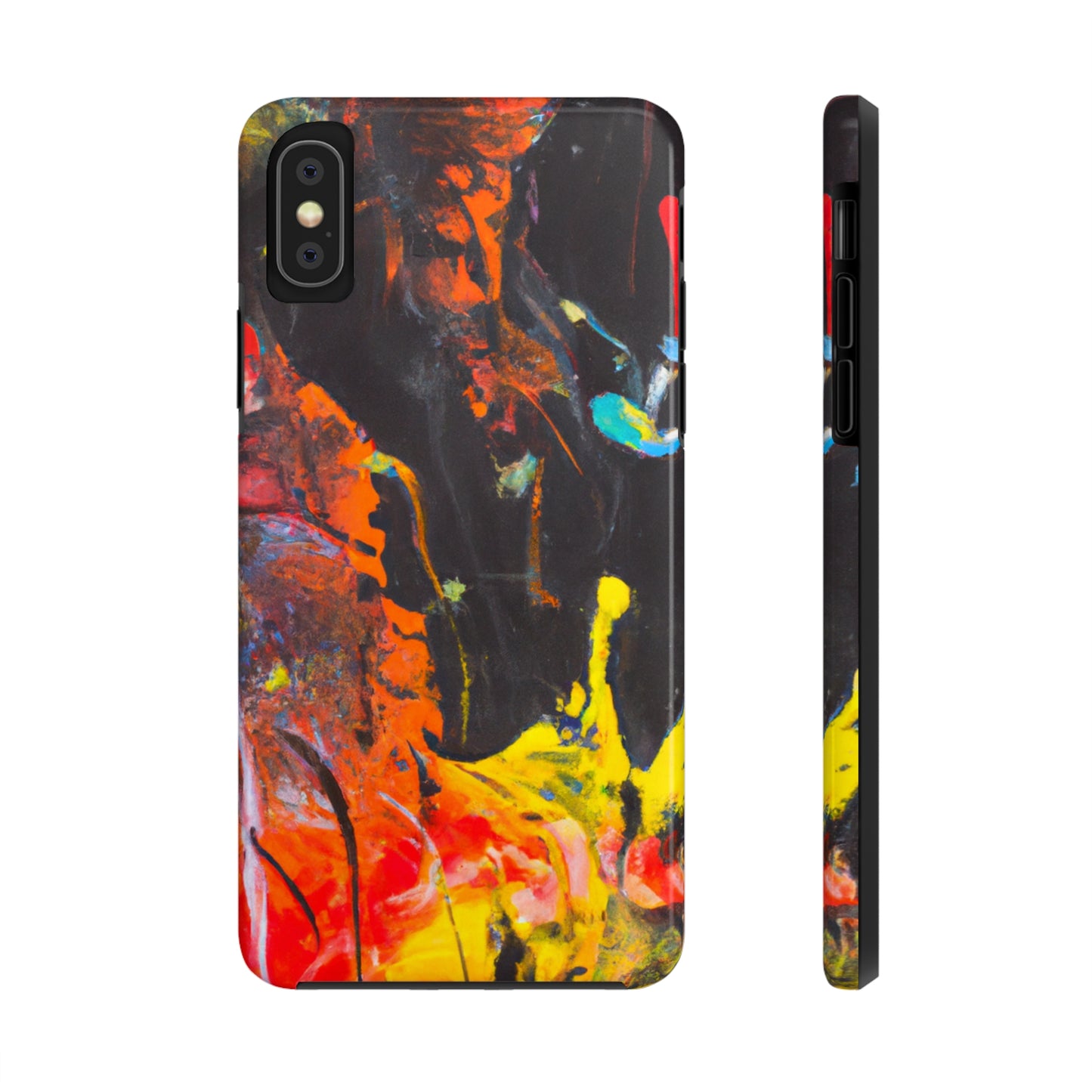 Tough Case-Mate iPhone Case Ft. Abstract Orange